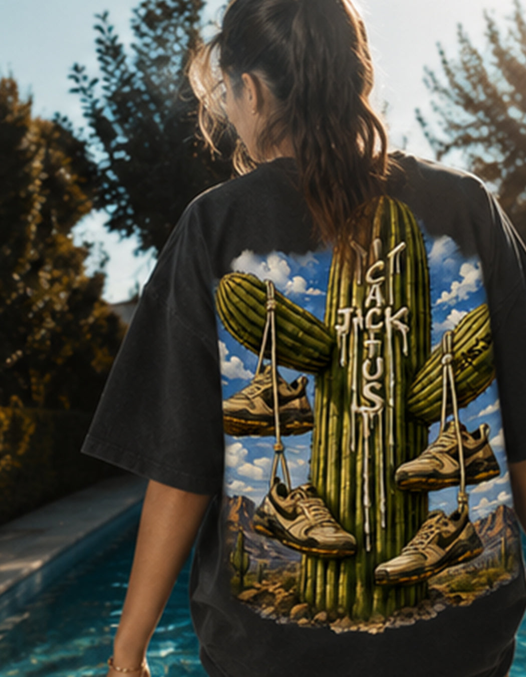 "CACTUS x JAXX" TEE