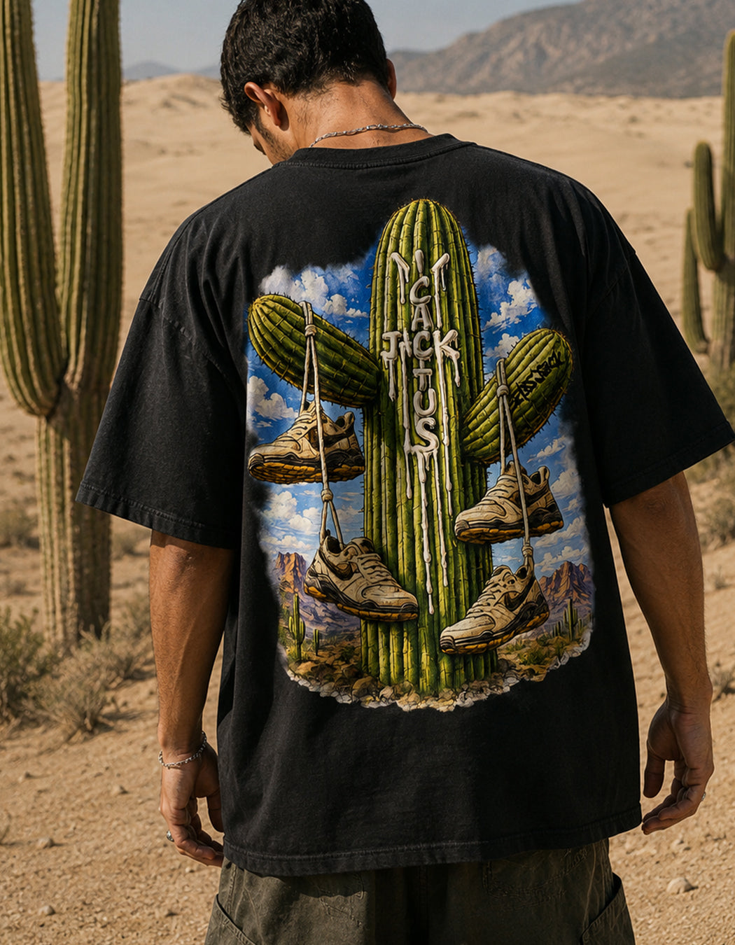 "CACTUS x JAXX" TEE