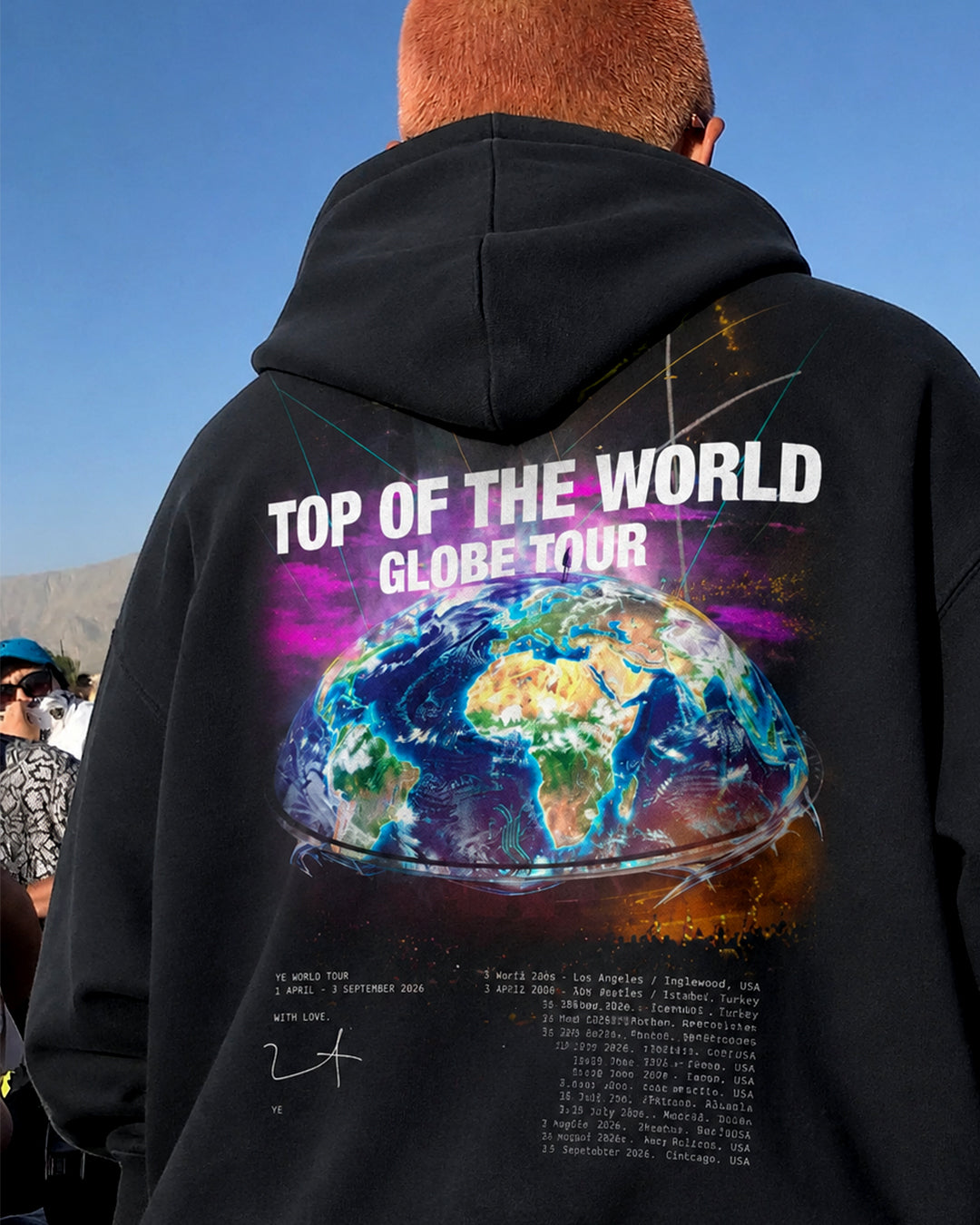 YE "GLOBE" TOUR Hoodie
